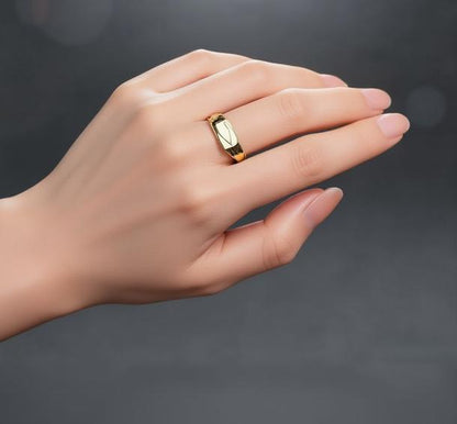 Fashionable Fidget Ring – Portable Design for Everyday Wear | Thoughtful Gift for Men & Women | Discreet Focus & Relaxing Accessory