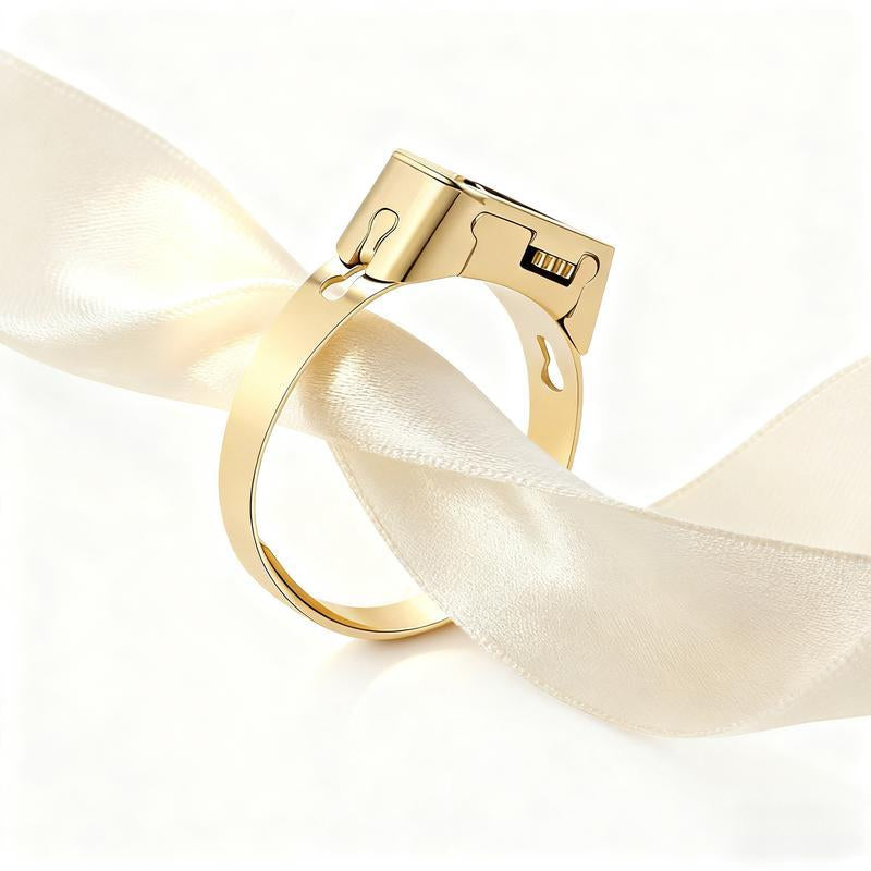 Fashionable Fidget Ring – Portable Design for Everyday Wear | Thoughtful Gift for Men & Women | Discreet Focus & Relaxing Accessory