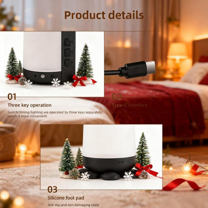 Mini Essential Oil , 300Ml Ultrasonic Cool Mist, Remote Control Aromatherapy , 7-Color Light, Timer & Shut-Off, Fireplace Humidifier for Bedroom, Usb Smart Fragrance Scent Dispenser Handheld Flame Auto with Diffuser Wood Grain Design Aroma Portable