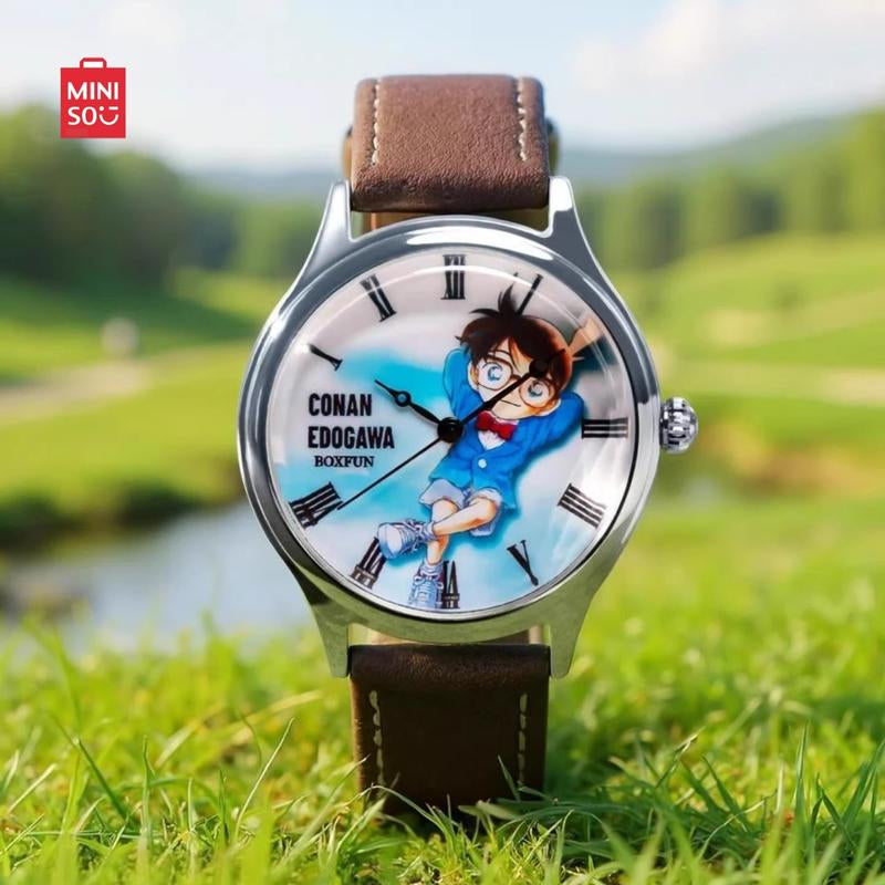 Detective Conan Memory Fragments Series Watch – Anime Collectible Wristwatch for Daily Wear, Gift for Fans, Aesthetic Outfit Accessory, Holiday Gift