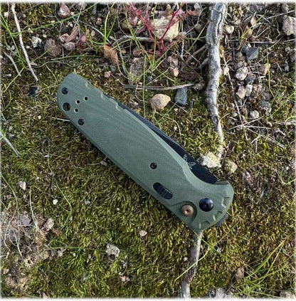 4300 Folding Pocket EDC with Durable D2 Steel and Lightweight G10 Handle, Smooth One-Hand Use for Everyday Carry; Reliable Outdoor Gear for Camping, Hiking, Fishing, Travel and Daily Tasks. Practical, High-Quality Gift Choice for Men