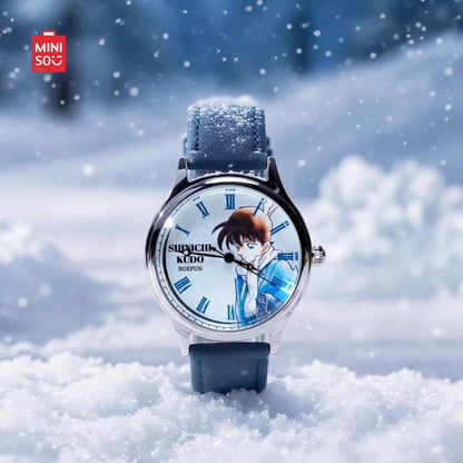 Detective Conan Memory Fragments Series Watch – Anime Collectible Wristwatch for Daily Wear, Gift for Fans, Aesthetic Outfit Accessory, Holiday Gift