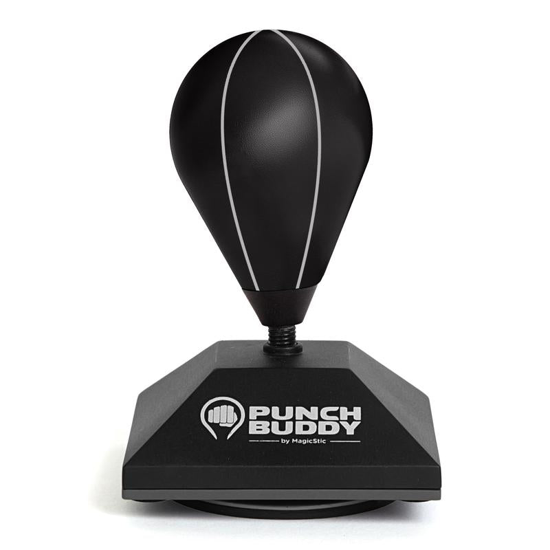 Punch Buddy Mini Desktop Punching Bag – Desk Fidget Toy for Stress Relief, Focus & Fun – Patented Griply Suction Technology – Punch, Slap, Flick & Fidget Anywhere - Perfect Gift for Family and Friends