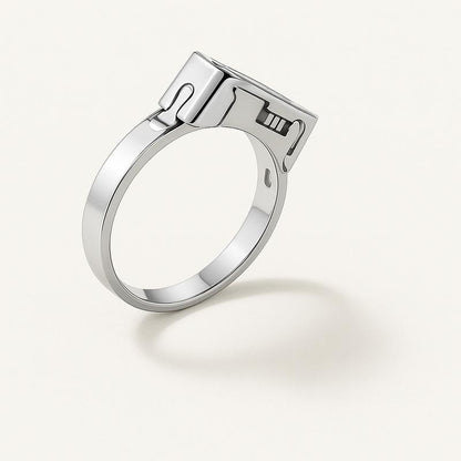 Fashionable Fidget Ring – Portable Design for Everyday Wear | Thoughtful Gift for Men & Women | Discreet Focus & Relaxing Accessory