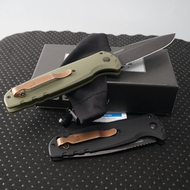 4300 Folding Pocket EDC with Durable D2 Steel and Lightweight G10 Handle, Smooth One-Hand Use for Everyday Carry; Reliable Outdoor Gear for Camping, Hiking, Fishing, Travel and Daily Tasks. Practical, High-Quality Gift Choice for Men