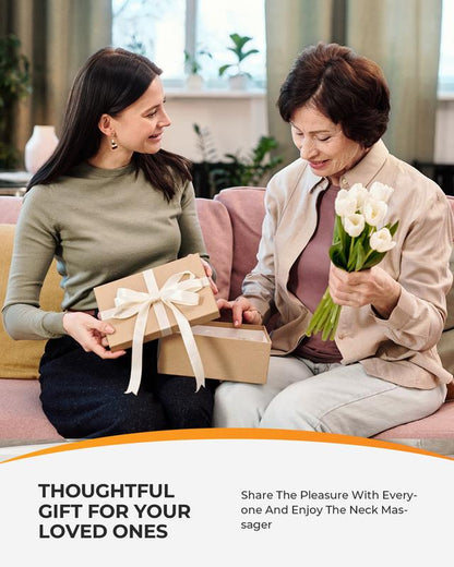 Coococo 2025 Upgraded Cordless Neck Massager with Soothing Heat, 6D Shiatsu Deep Kneading Massage for Shoulder, Upgraded Dual-Zone Heating and Larger Size - CO-6812N