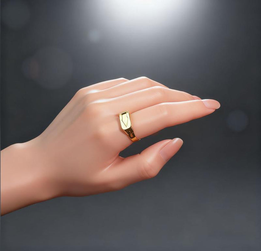 Fashionable Fidget Ring – Portable Design for Everyday Wear | Thoughtful Gift for Men & Women | Discreet Focus & Relaxing Accessory